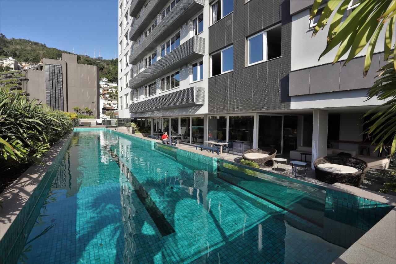 Apartamento Apto em localização incrível no Centro, prédio com piscina e academia Florianópolis Exterior foto