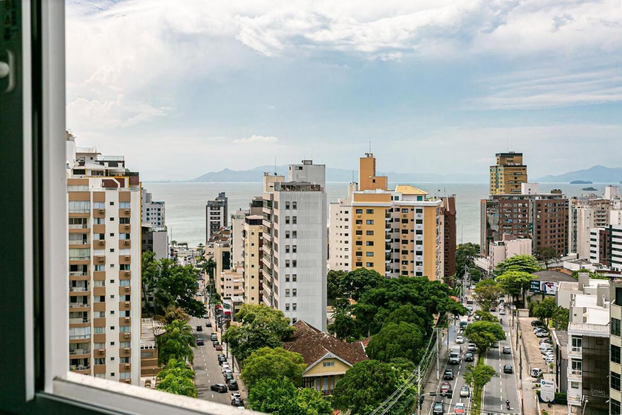 Apartamento Apto em localização incrível no Centro, prédio com piscina e academia Florianópolis Exterior foto