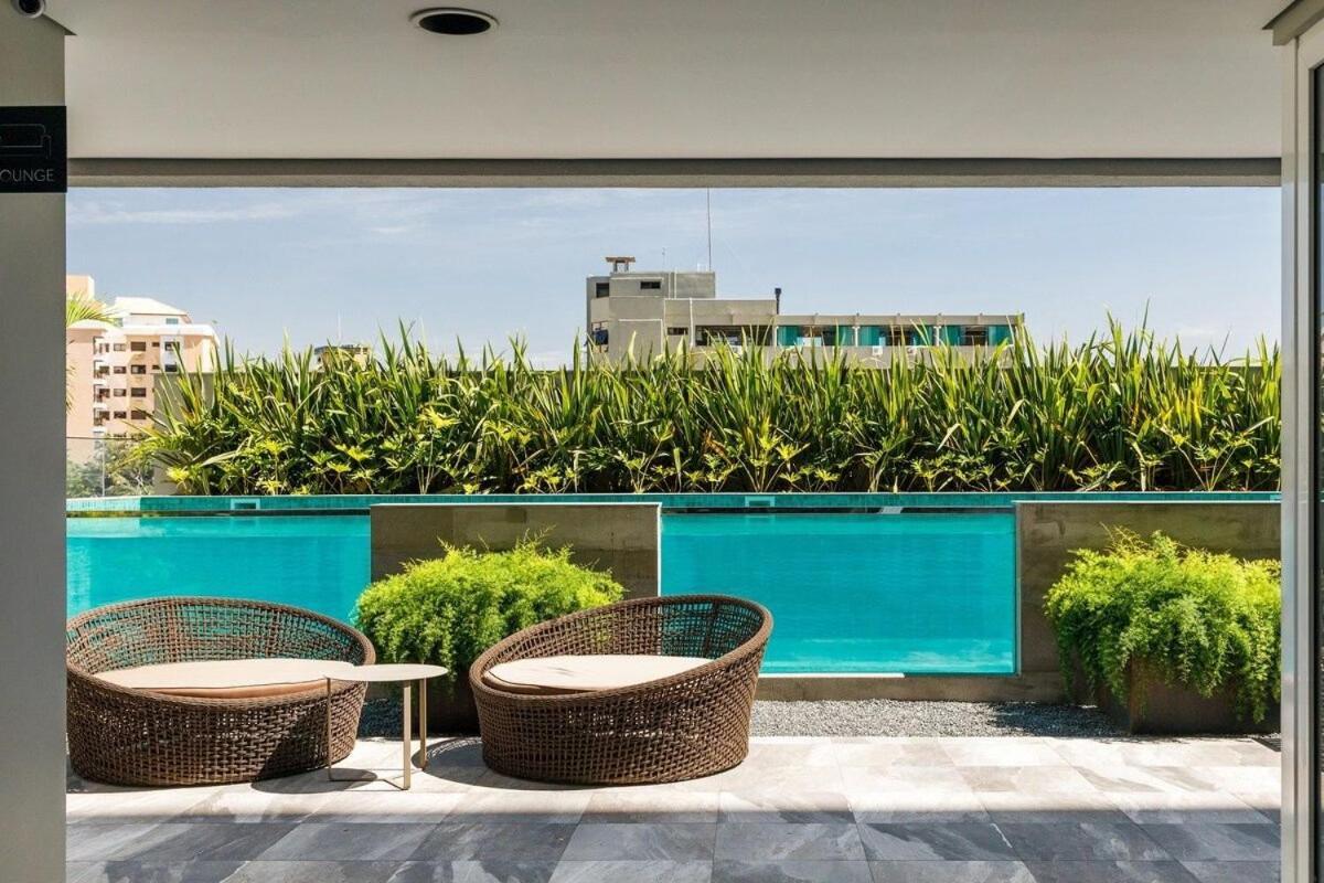 Apartamento Apto em localização incrível no Centro, prédio com piscina e academia Florianópolis Exterior foto