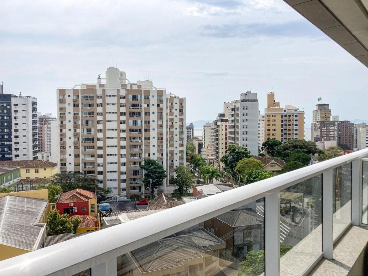Apartamento Apto em localização incrível no Centro, prédio com piscina e academia Florianópolis Exterior foto