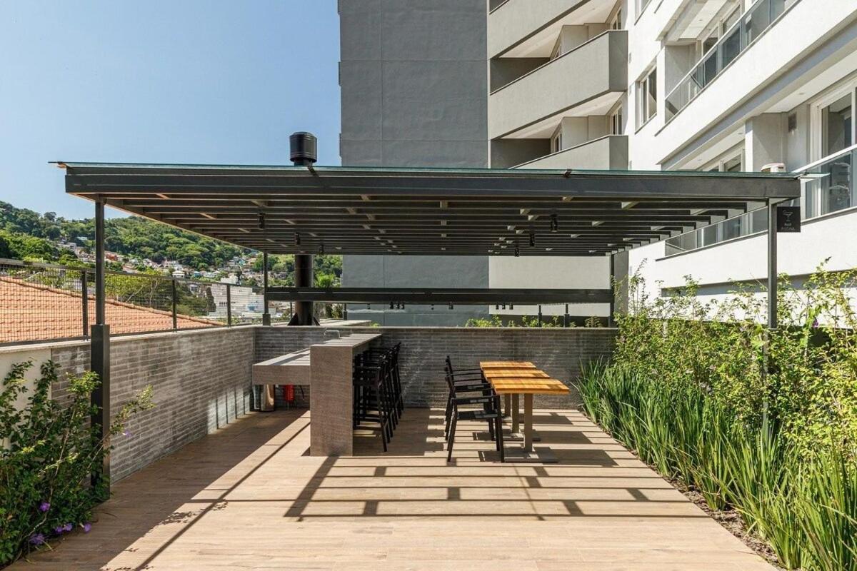 Apartamento Apto em localização incrível no Centro, prédio com piscina e academia Florianópolis Exterior foto